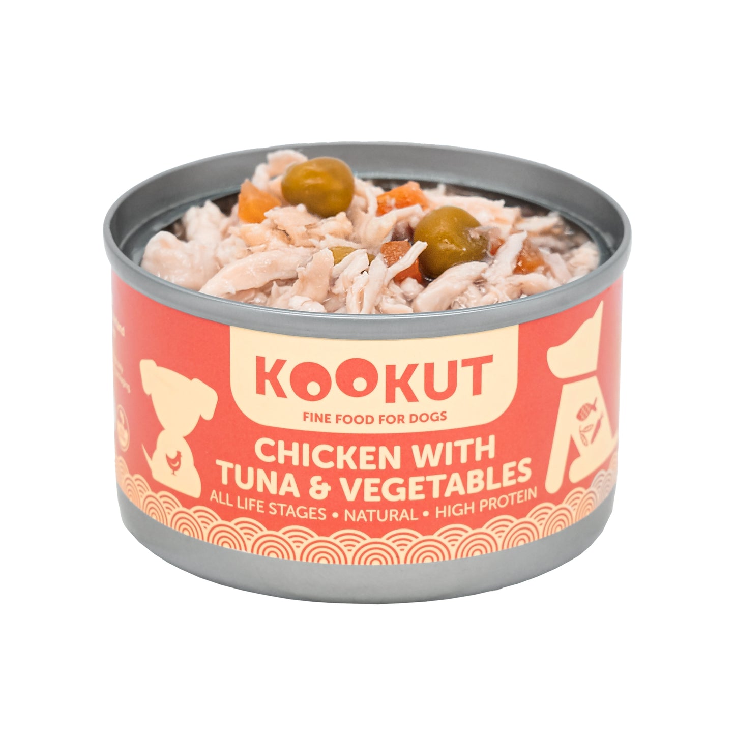 Free Run Chicken with Tuna & Vegetables - Natural