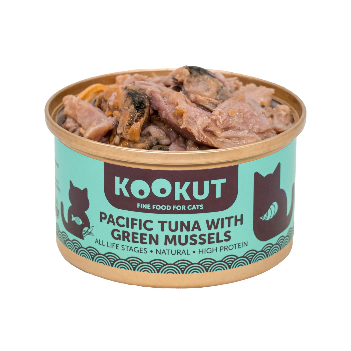 Thon du Pacifique et moules vertes - Naturel