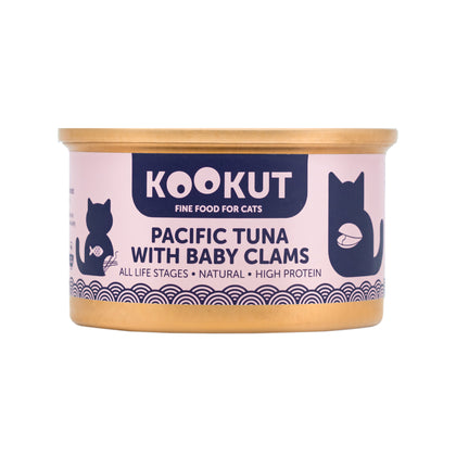 Pazifik-Thunfisch & Venusmuscheln – Natural