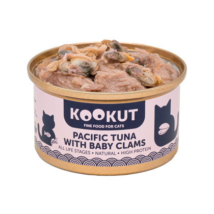 Pazifik-Thunfisch & Venusmuscheln – Natural