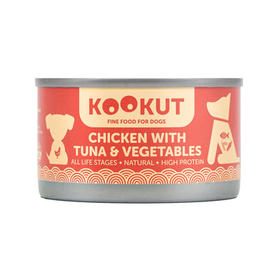 Poulet fermier avec thon et légumes - Naturel