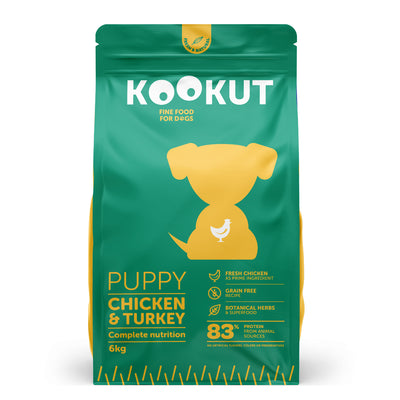 Croquettes Poulet & Dinde pour Chiot