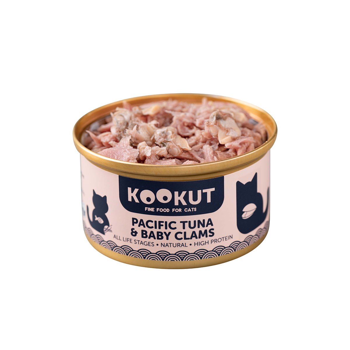 Pacific Tuna & Baby Clams - Natural